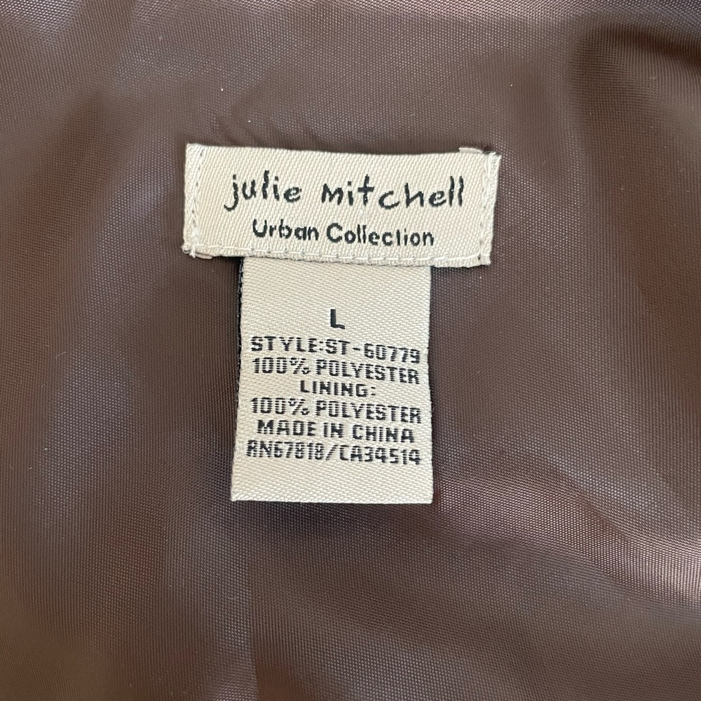 NWT Brown Floral Appliqué Tank Top - Picture 4 of 5